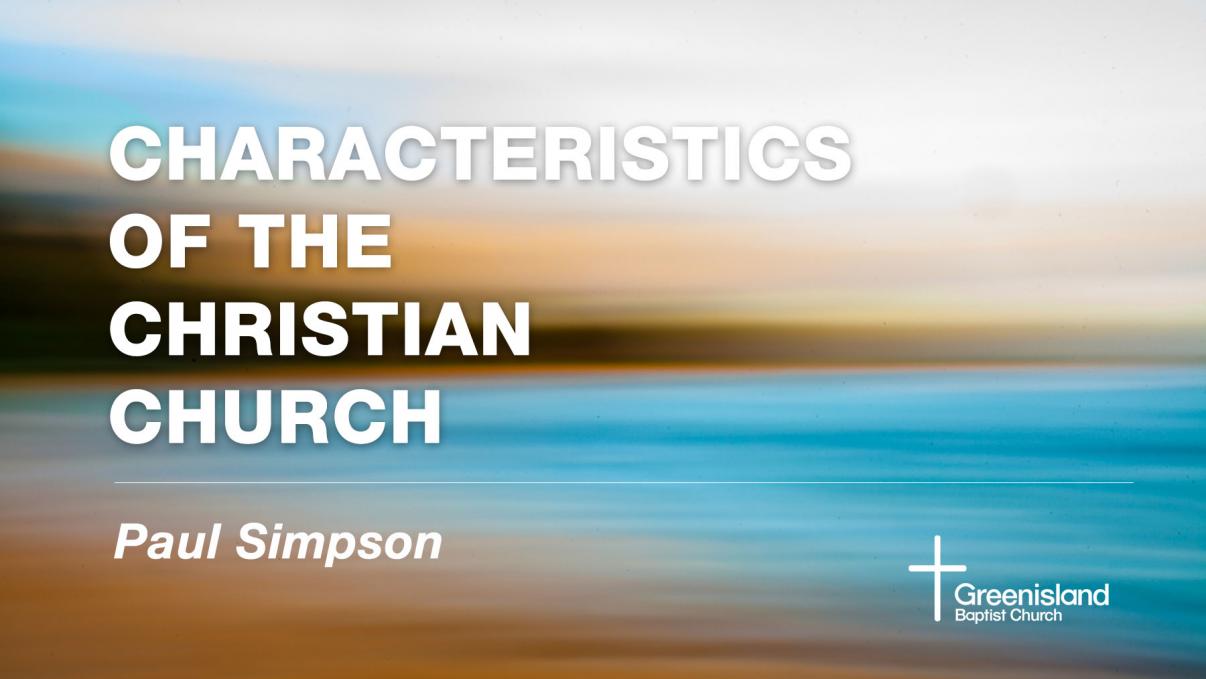 Characteristics of the Christian Church according to Jesus - Cover Image