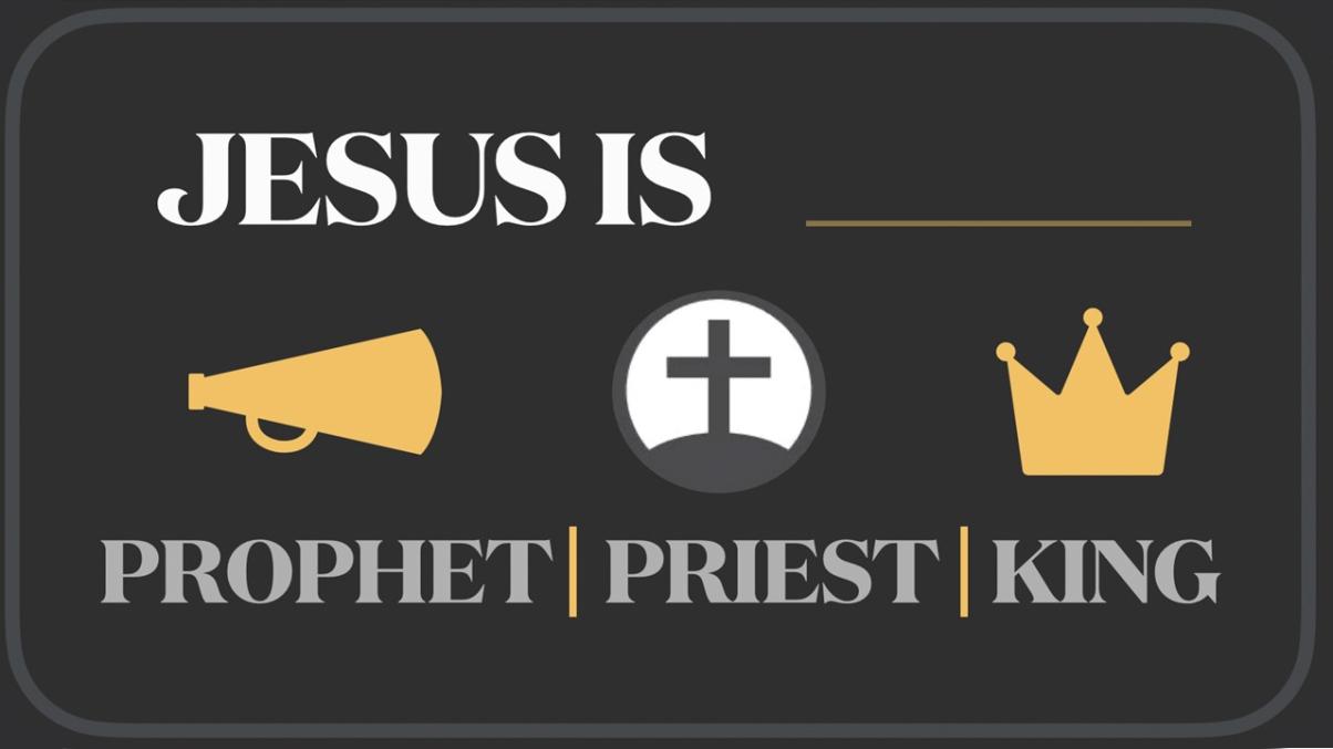 Jesus is Prophet, Priest, King - Cover Image